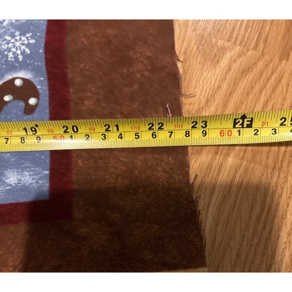 Christmas Panel Fabric Snowman Tree Let it Snow Pearl L. Krush Troy Corporation - Picture 7 of 7